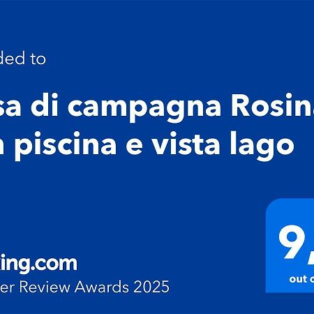 Casa Di Campagna Rosina Con Piscina E Vista Lago Gravedona Buitenkant foto