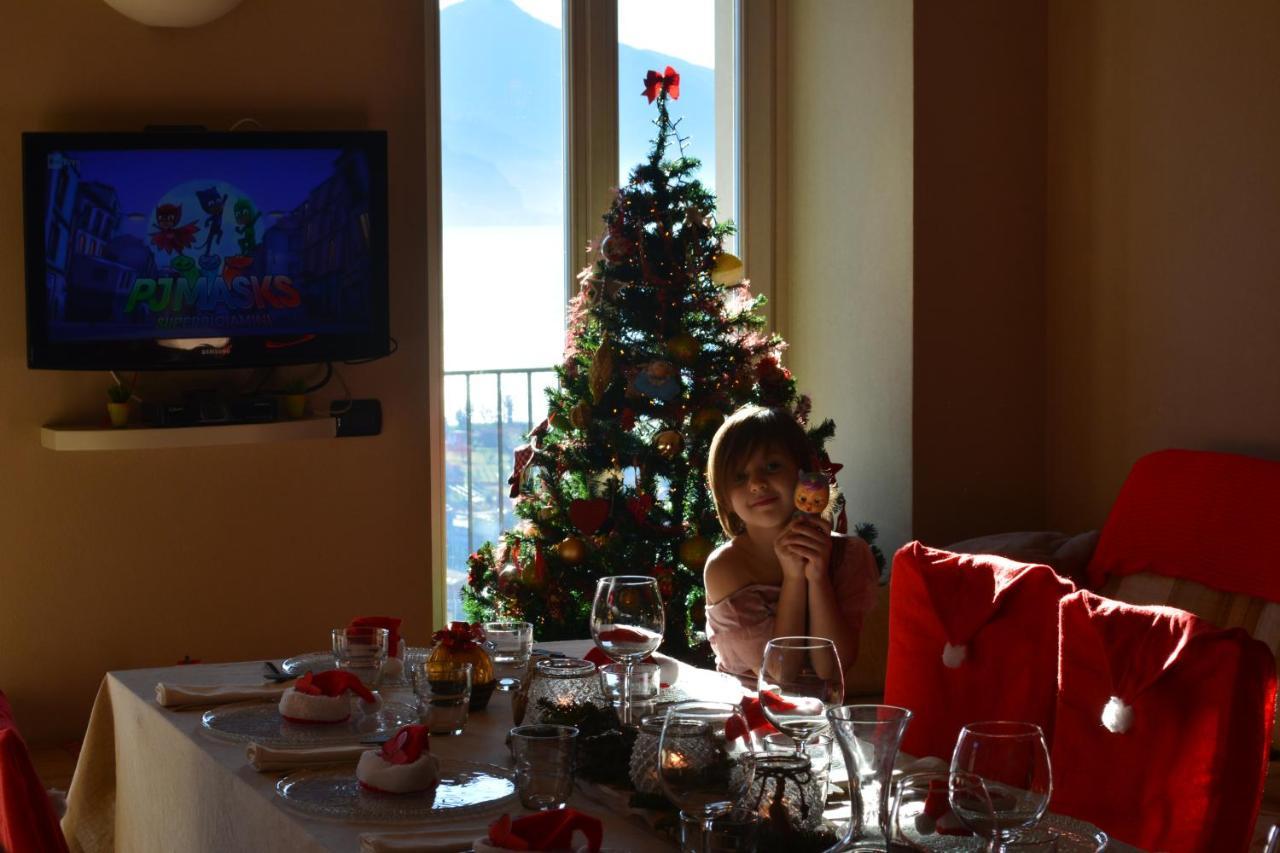 Casa Di Campagna Rosina Con Piscina E Vista Lago Gravedona Buitenkant foto