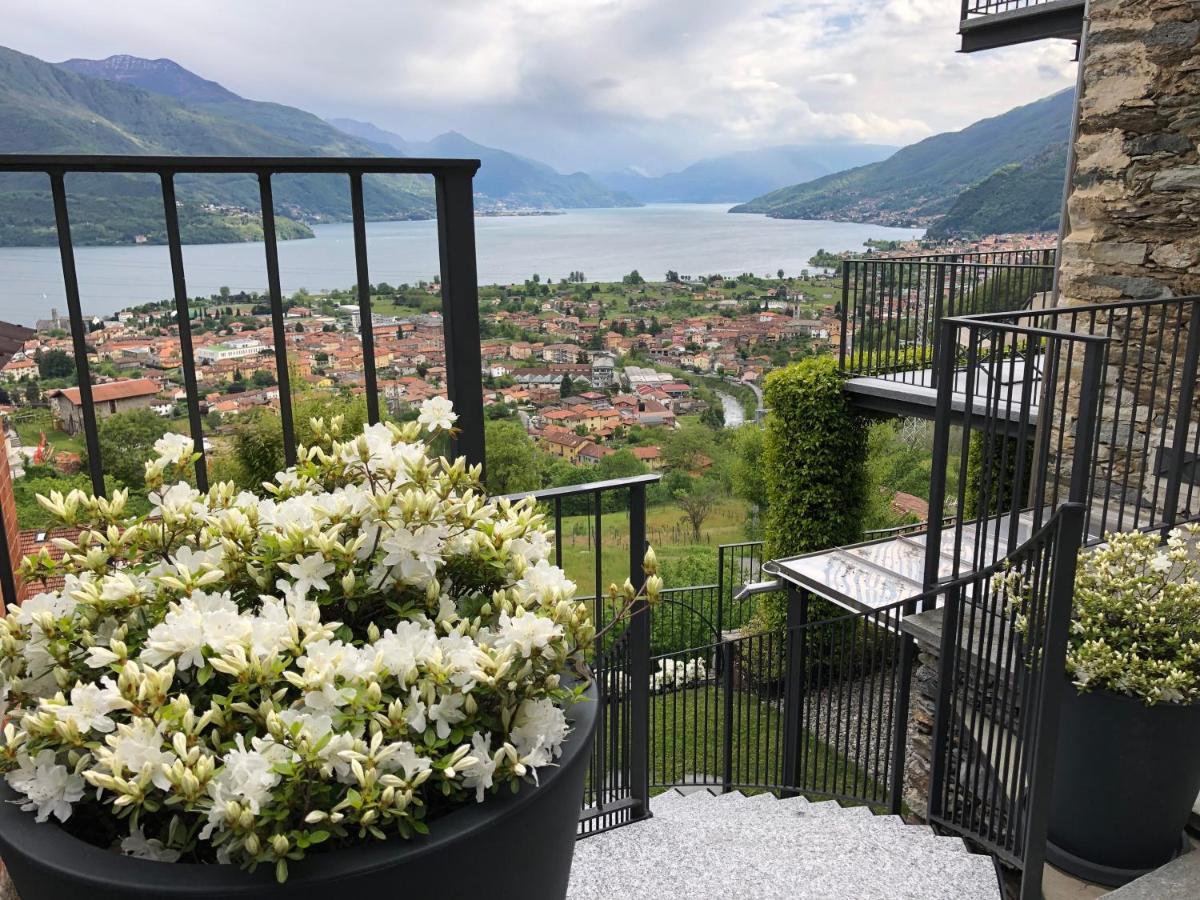 Casa Di Campagna Rosina Con Piscina E Vista Lago Gravedona Buitenkant foto